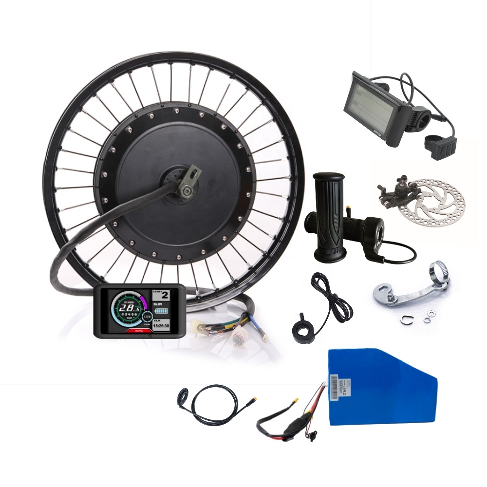 5000W Hub Motor Kit 72V - Kit de Conversion de vélo électrique