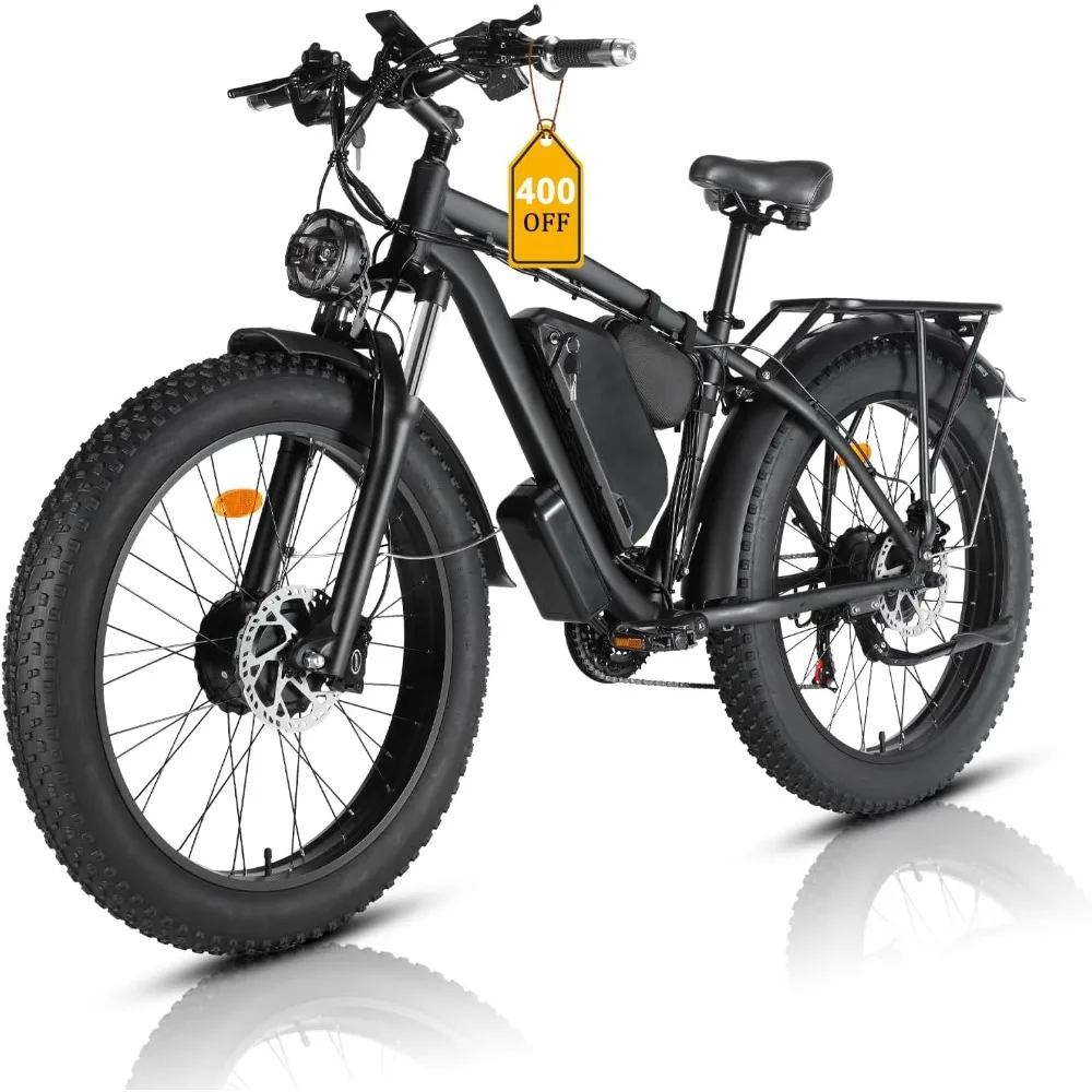 Dual Motor Ebike Kit 2000W - % un vélo électrique pour adultes,