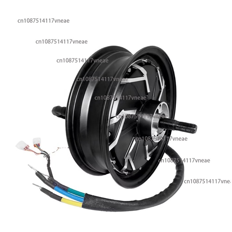 12000W Electric Motorcycle Hub Motor - Moteur 12000W 12x3.5 pouces QS260 70H