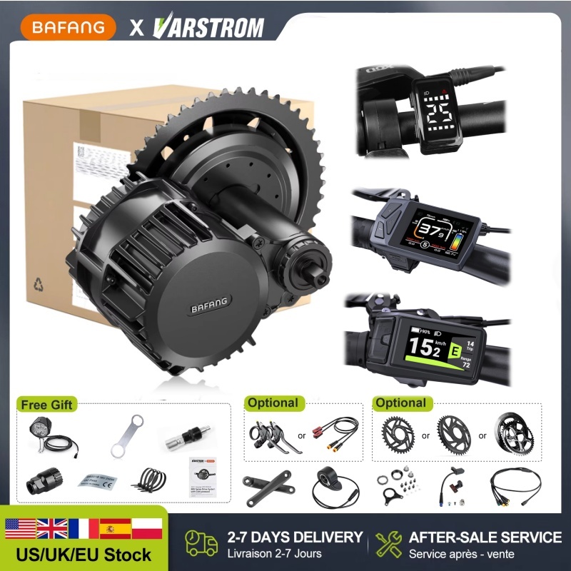 Side Hung Mid Drive Motor Kit - Kit moteur Bafang 48V 750W BBS02