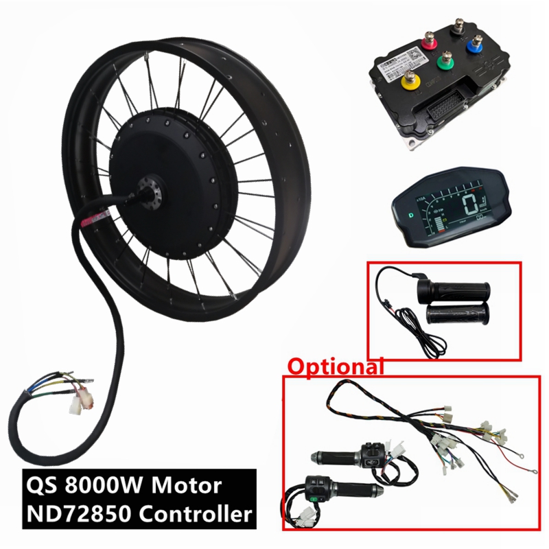 Kit Vélo Électrique Fat NBpowe - 72V 8000W Brushless Hub Motor avis et prix