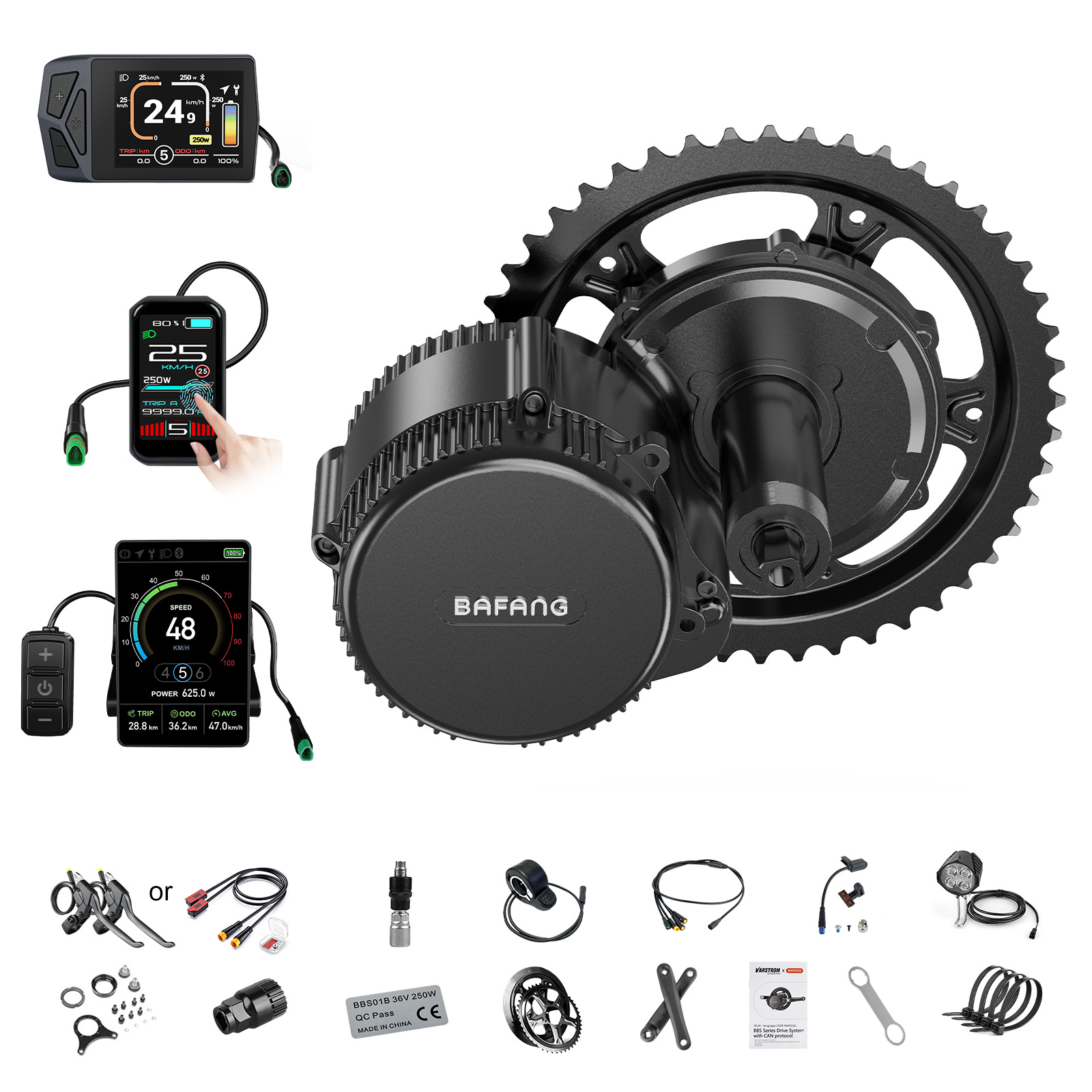 [Expédition locale US] Kit mot - Central Motor Kit With Torque Sensor 500W avis et prix