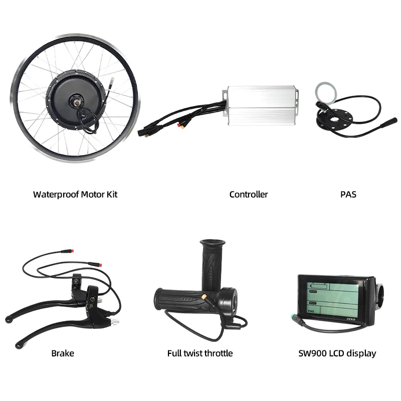 Nouveau Kit de Conversion élec - 12000W Electric Motorcycle Hub Motor avis et prix