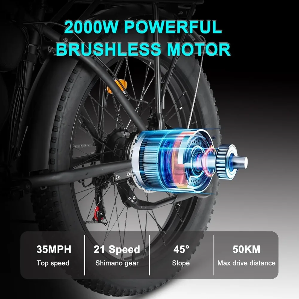 % un vélo électrique pour adul - Dual Motor Ebike Kit 2000W avis et prix
