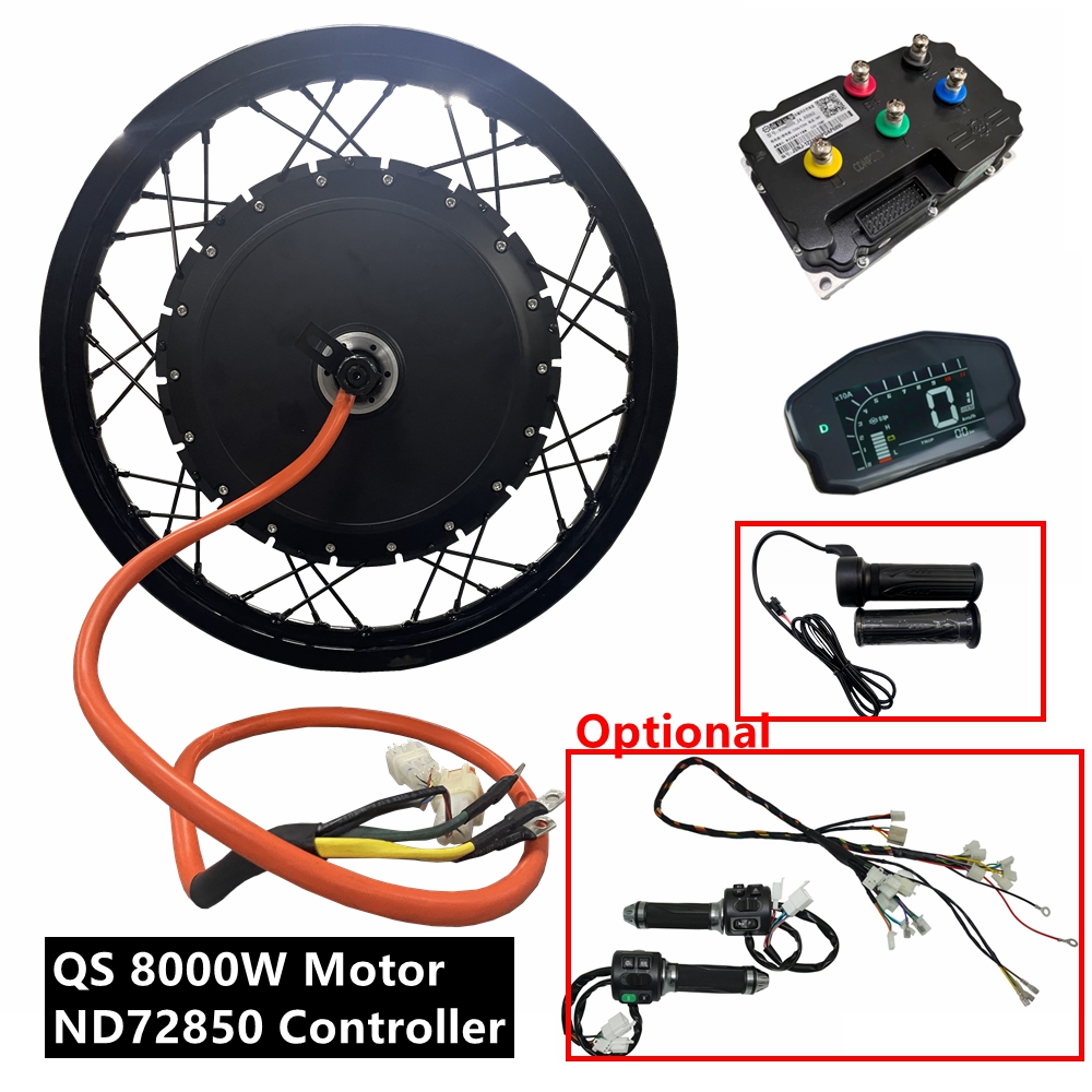 Kit de vélo électrique NBpower - 72V 8000W Brushless Hub Motor avis et prix