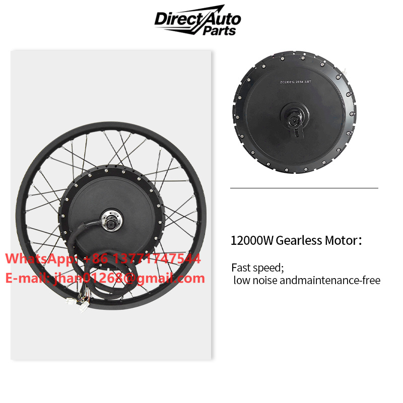 Kit de conversion de moto élec - 12000W Electric Motorcycle Hub Motor avis et prix